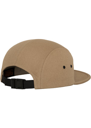 5 Panel Cap - Khaki