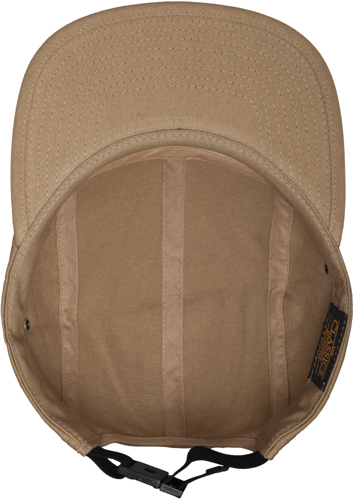 5 Panel Cap - Khaki