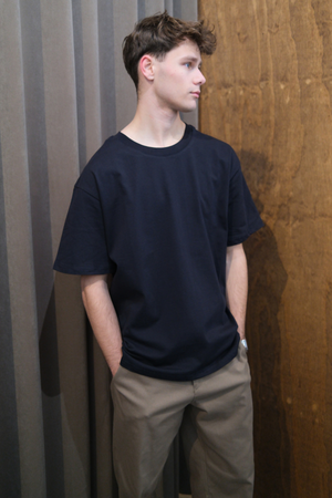 Sunkūs Boxfit marškinėliai – tamsiai mėlyni