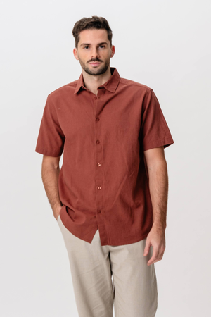 Short-Sleeved Linen Shirt – Package Deal (2 pcs.)