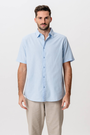 Short-Sleeved Linen Shirt – Package Deal (2 pcs.)