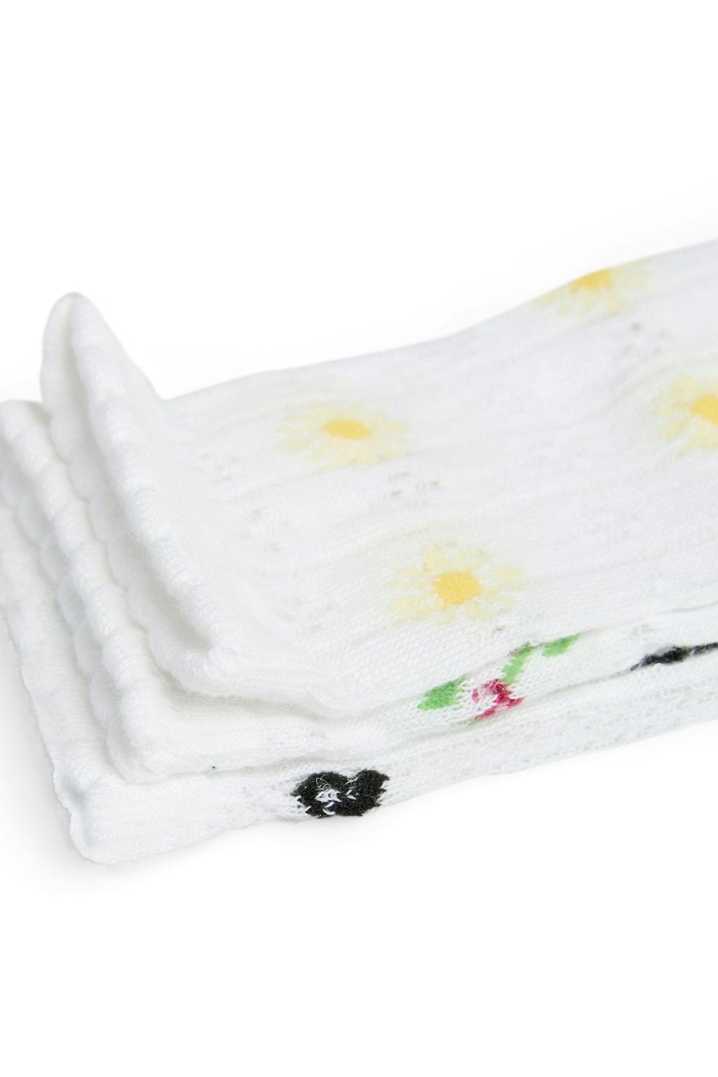 „Bella Pointelle“ kojinės, 3 pakuotės – „Cloud Dancer“.