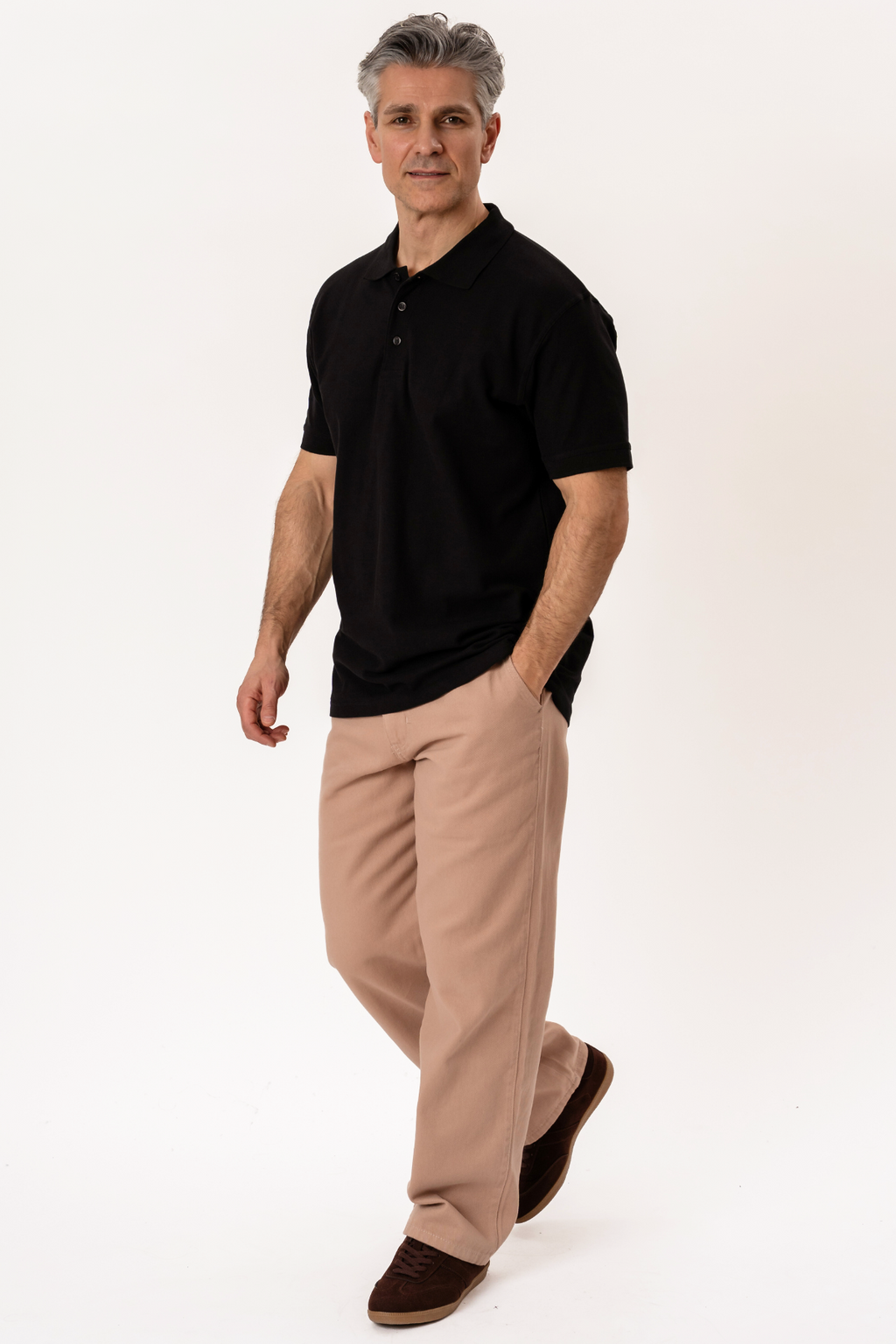 Basic Polo - Juoda