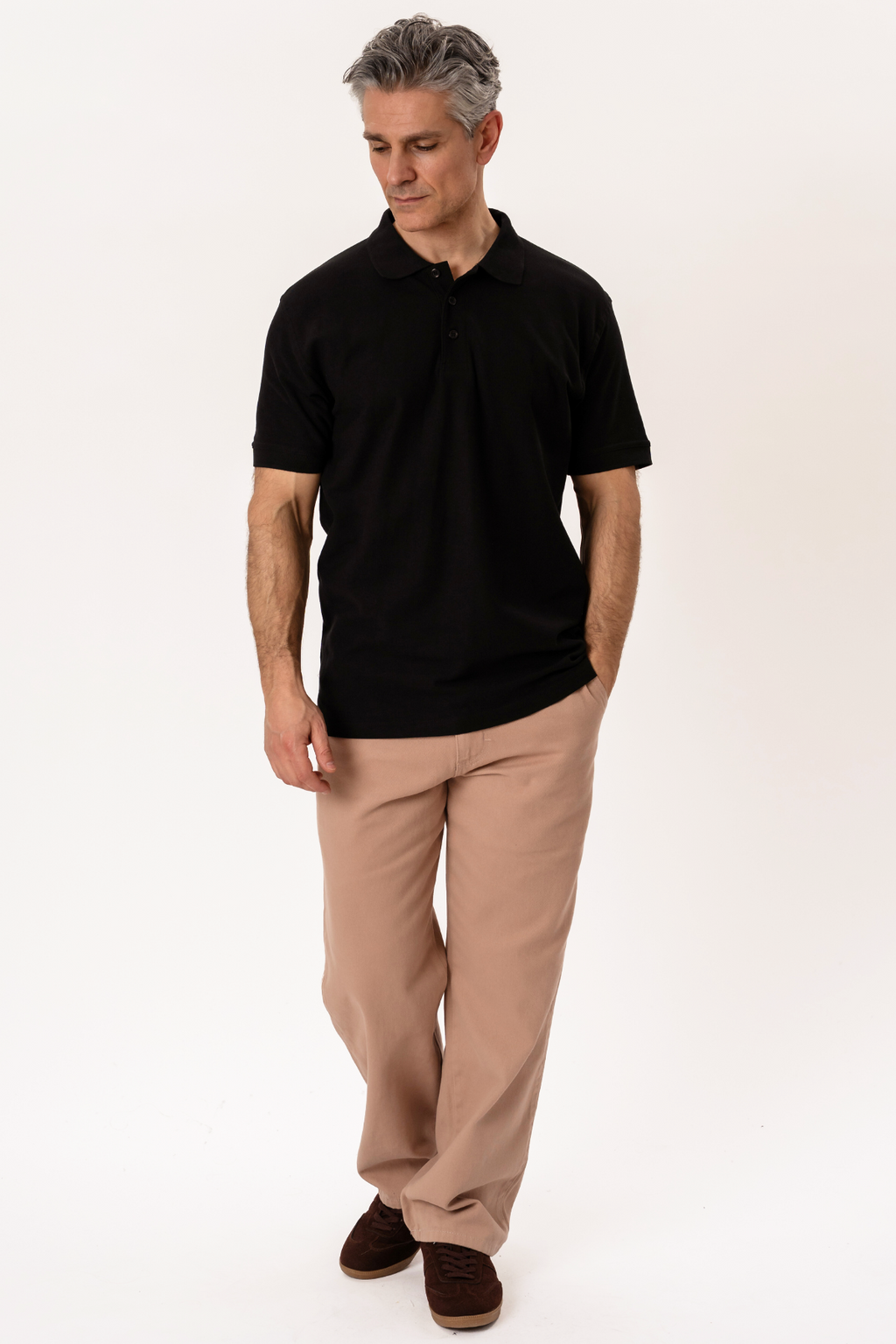 Basic Polo - Juoda