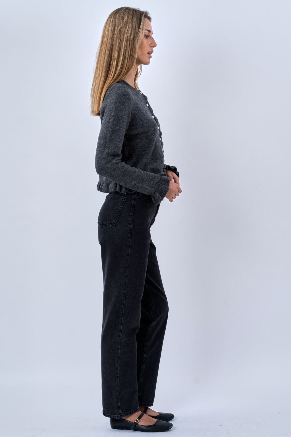 Flora Cardigan - Grey