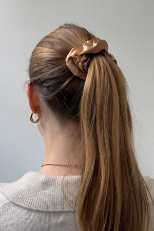 Scrunchie - bronza