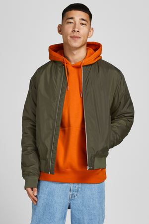 Clay Bomber Jacket - Forest Night