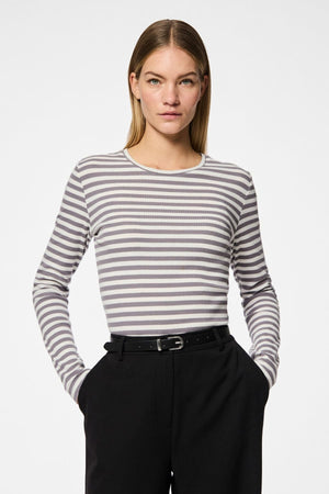 Myra Slim Diržas - juodas sidabras