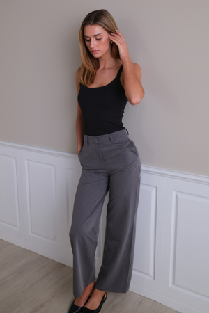 Rosalie Wide Pants - Pilka