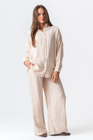 Mia marškinėliai - smėlio spalvos