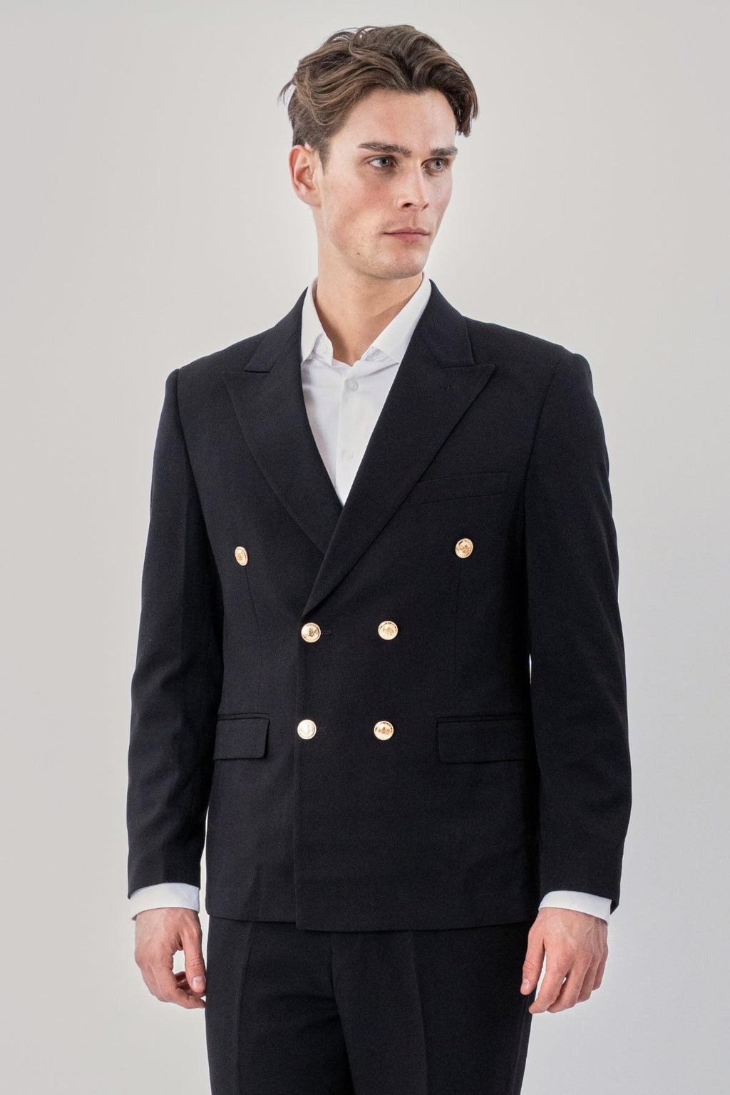 Klasikinis švarkas – juodas