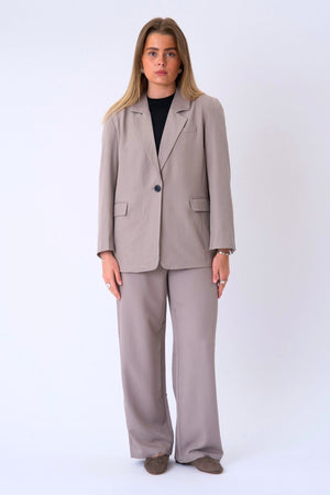 Oversized Blazer - Grey