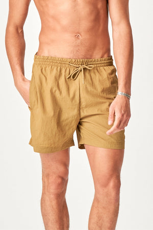Premium Plaukti Shorts - Chaki