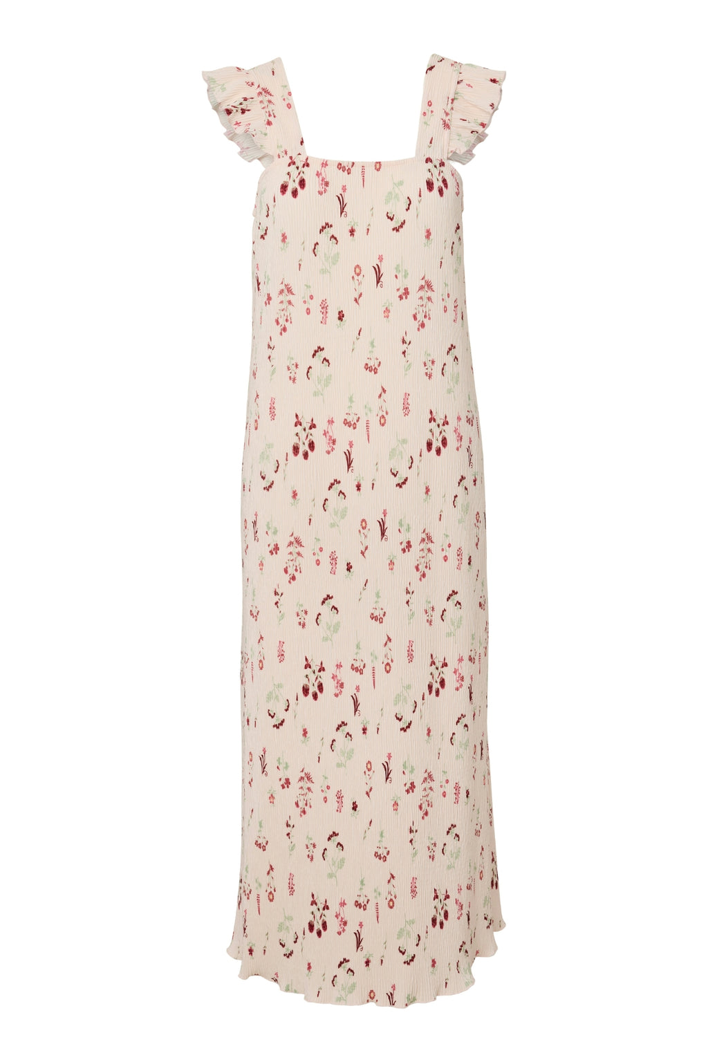Suknelė „Flora Strap Flounce“ – žiedlapių rožinė
