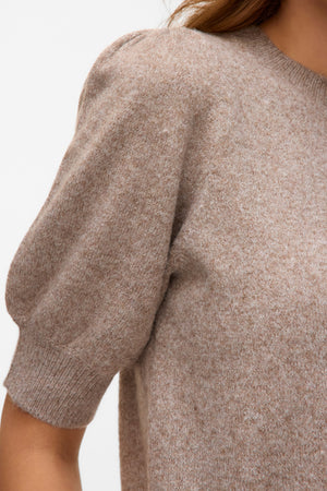 Doffy megztinis su O-Neck - Moon Rock Melange