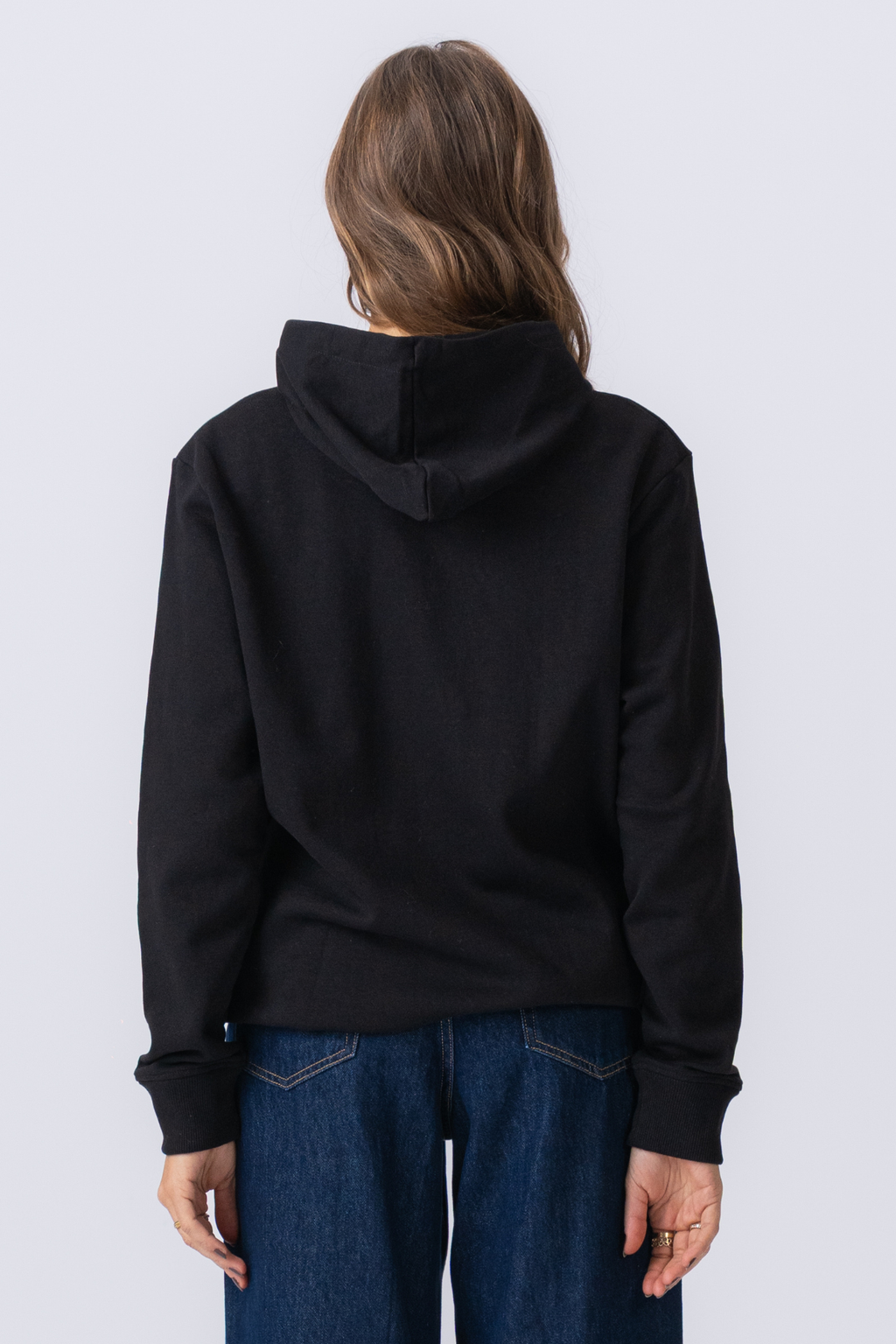 Zip Hoodie - Black