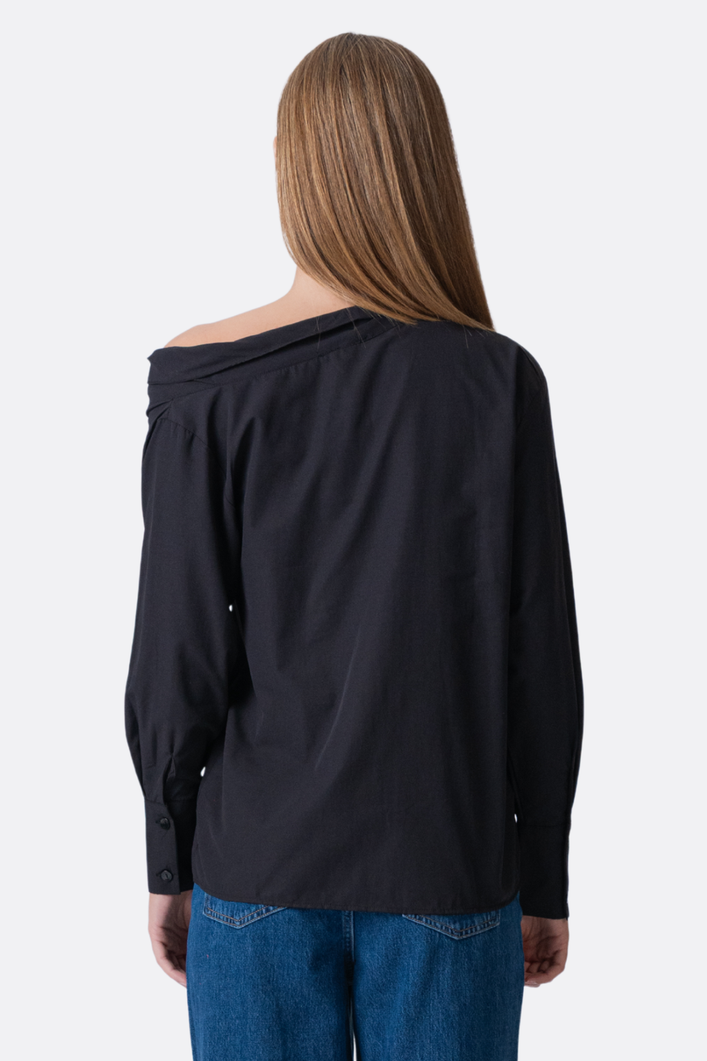 Serena Oversized Marškiniai - juodi