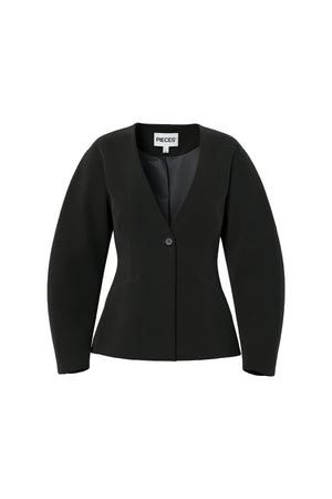 Kamil Fitted Blazer - Black