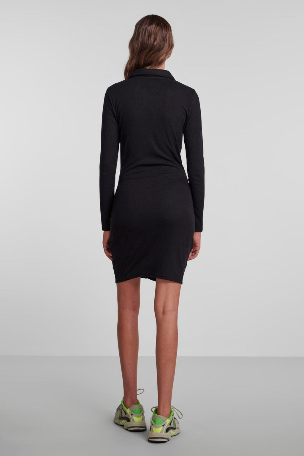 Norma Long Sleeve Dress - Black