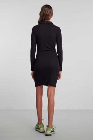 Norma Long Sleeve Dress - Black