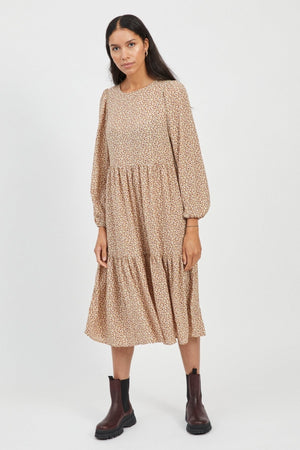 PALS gėlių suknelė - beržas