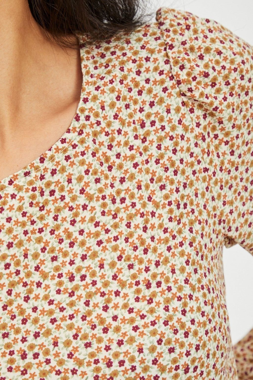 PALS gėlių suknelė - beržas