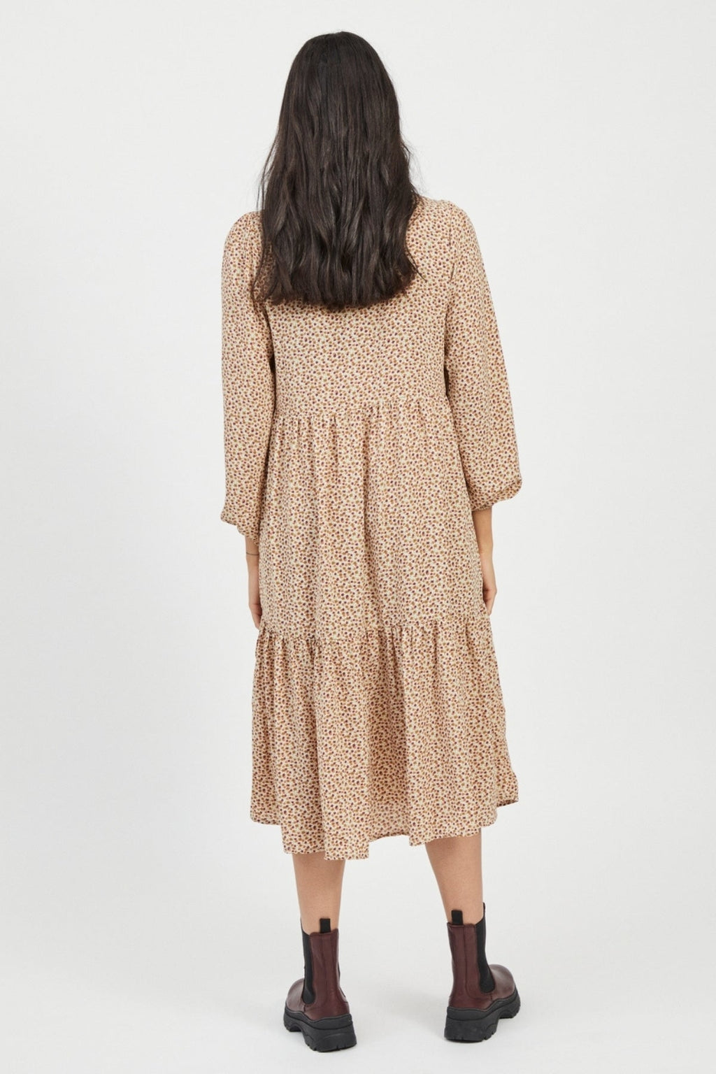 PALS gėlių suknelė - beržas