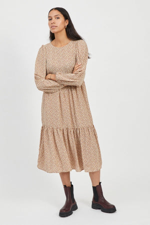 PALS gėlių suknelė - beržas