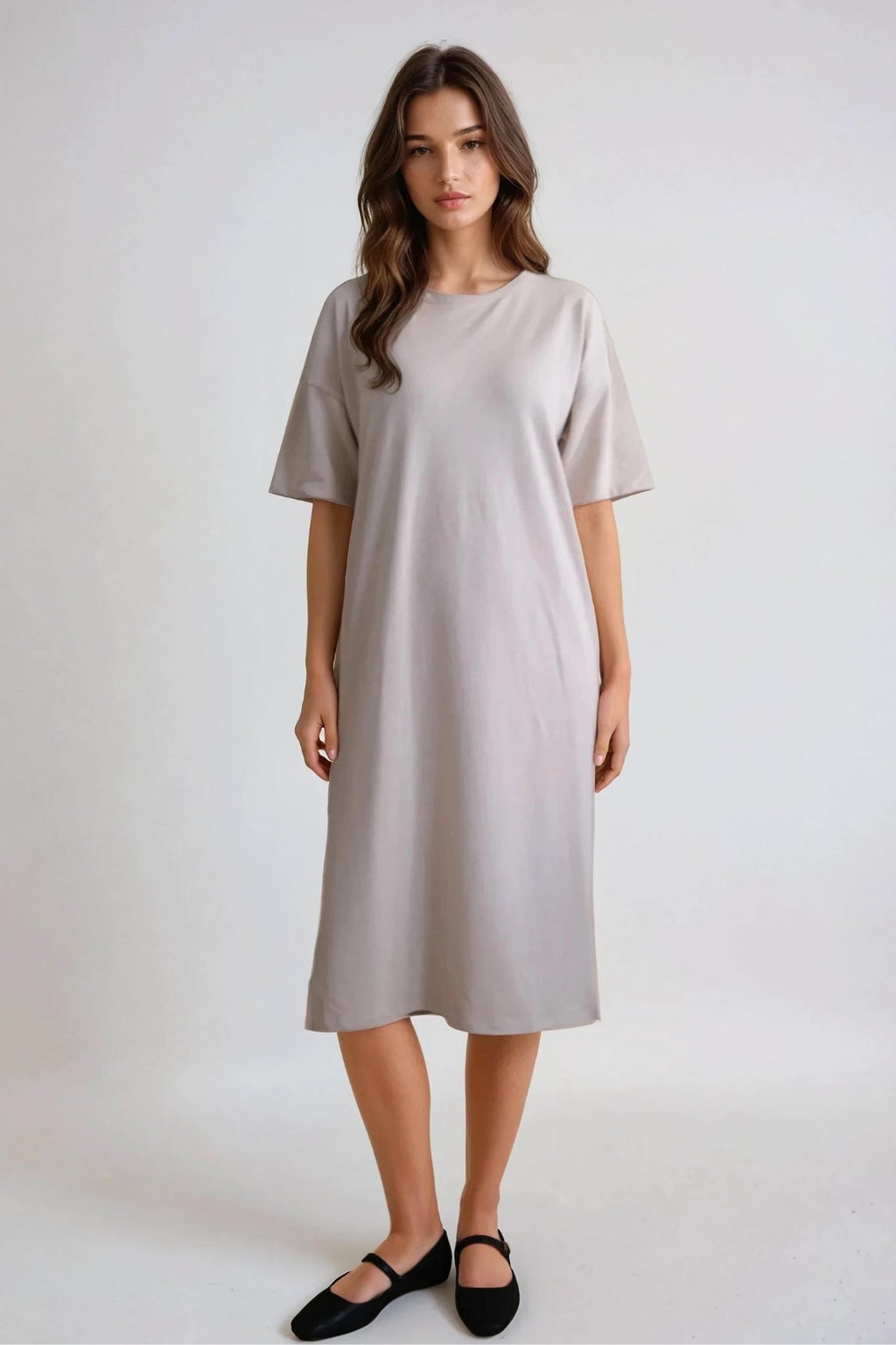 Onlavos suknelė - sidabrinis pamušalas