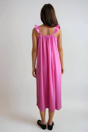 Zora Midi Dress - Pink