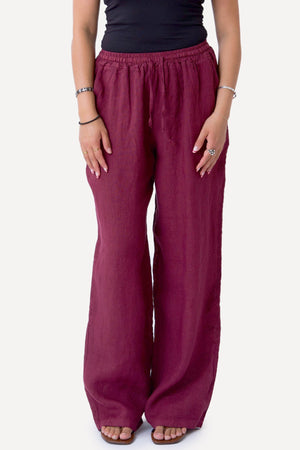 Astrida Lina Pants - Raudona