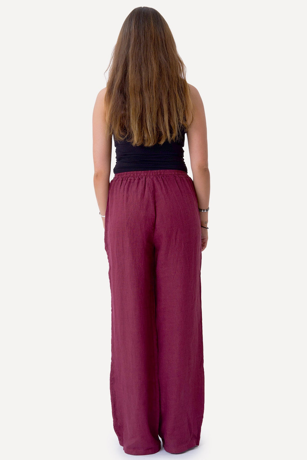 Astrida Lina Pants - Raudona