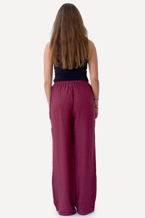 Astrida Lina Pants - Raudona