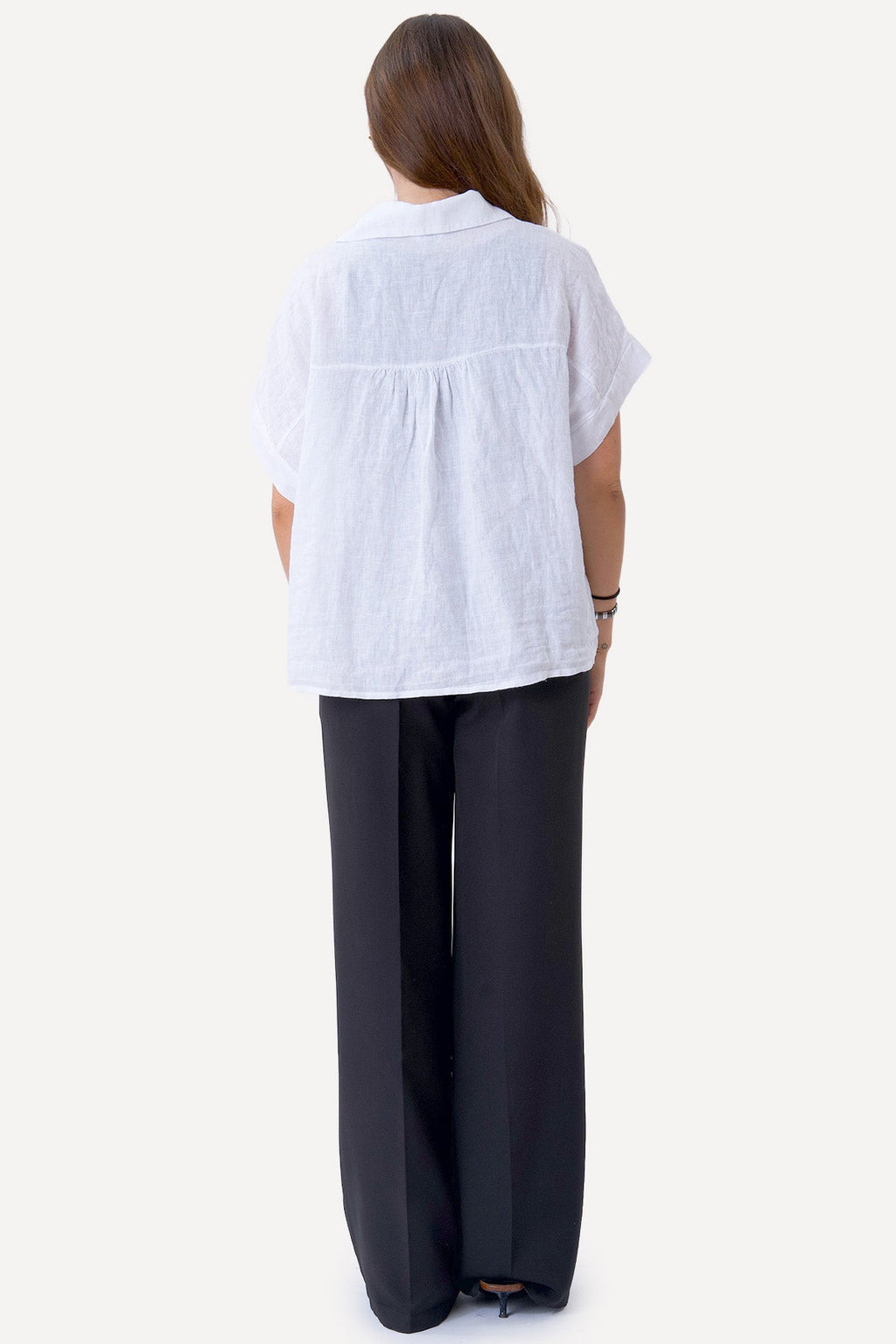 Astrid Linen Shirt - White