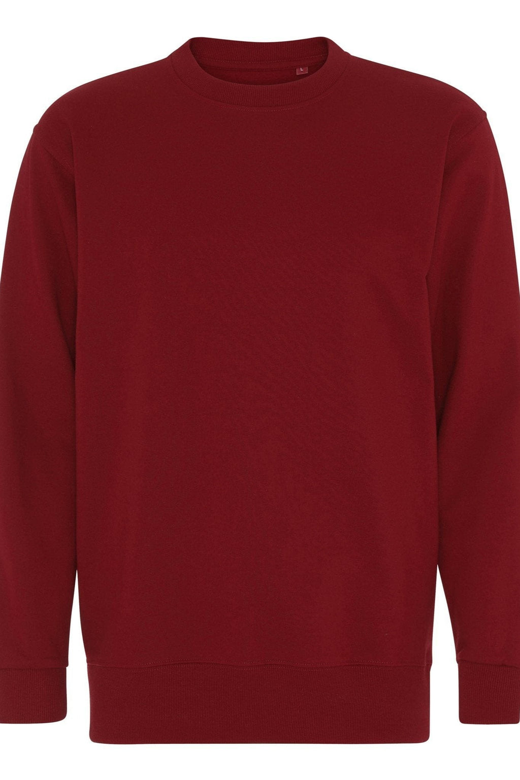 Basic Crewneck - Burgundy Red