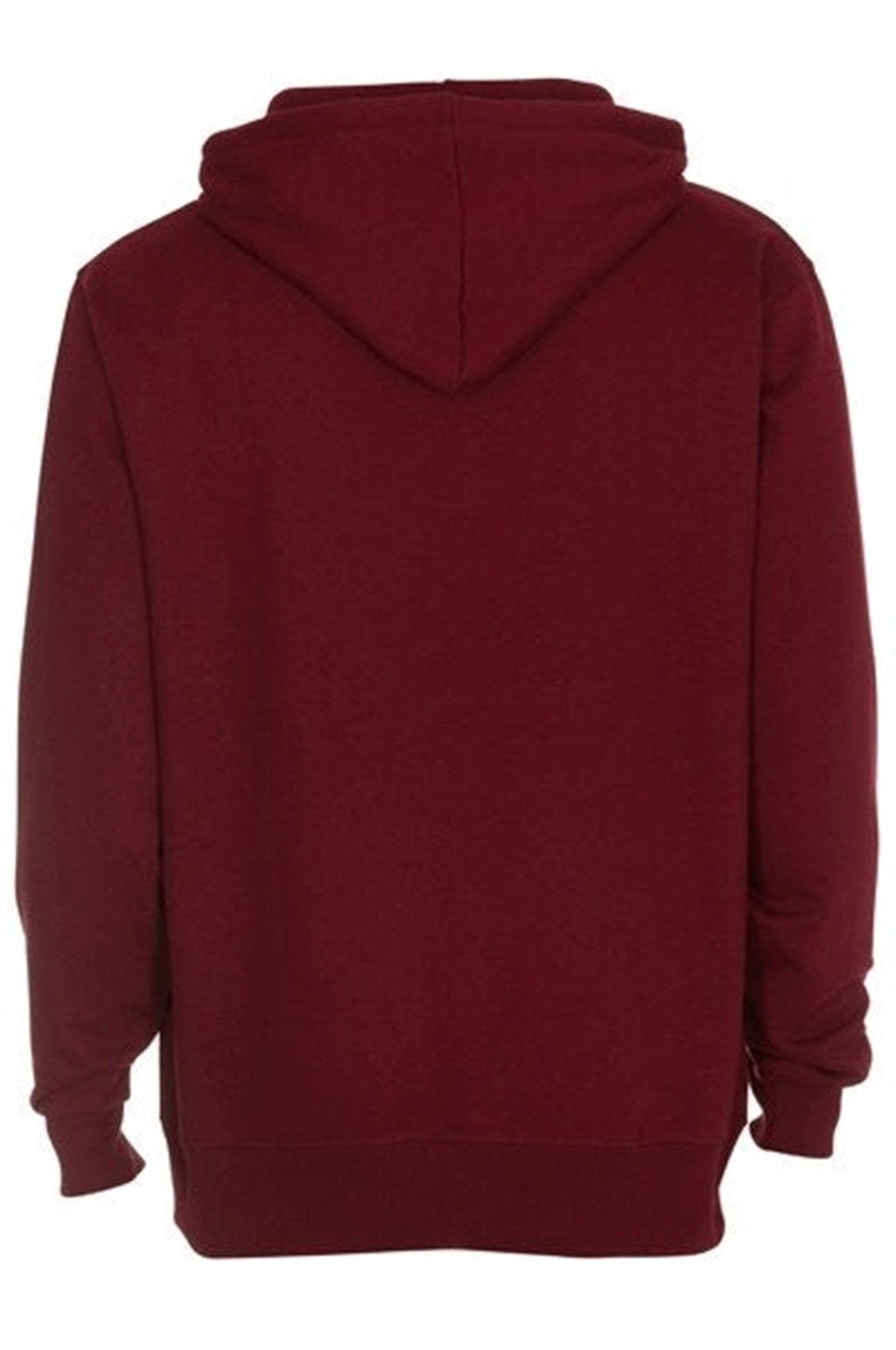 Basic Hoodie - bordo raudonas