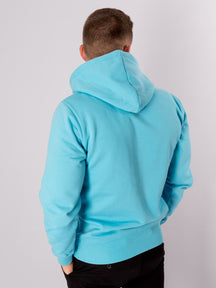 Basic Hoodie - turkio spalvos mėlyna spalva