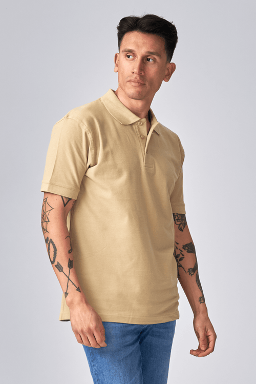 Basic Polo marškinėliai - Khaki