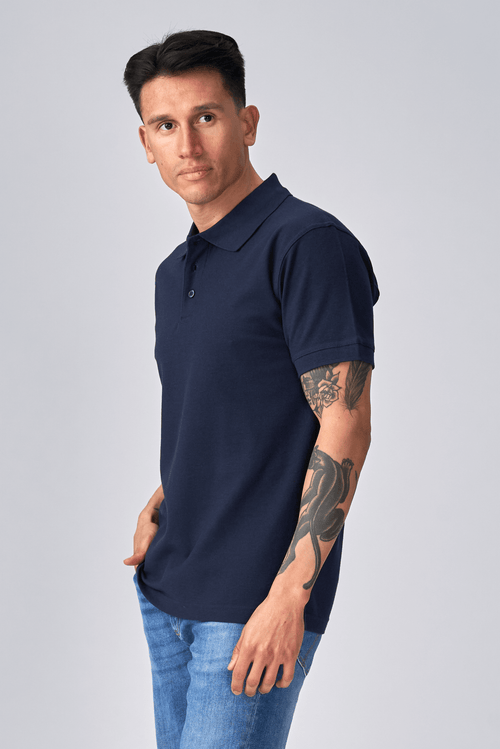 Basic Polo stiliaus kelnės - Navy