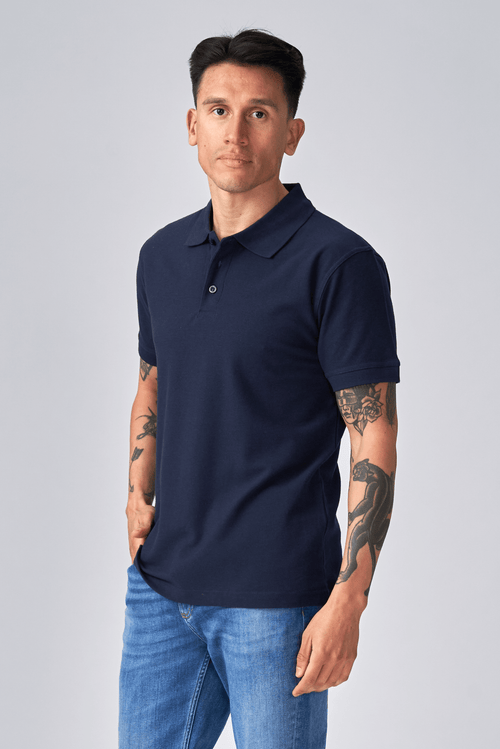 Basic Polo stiliaus kelnės - Navy