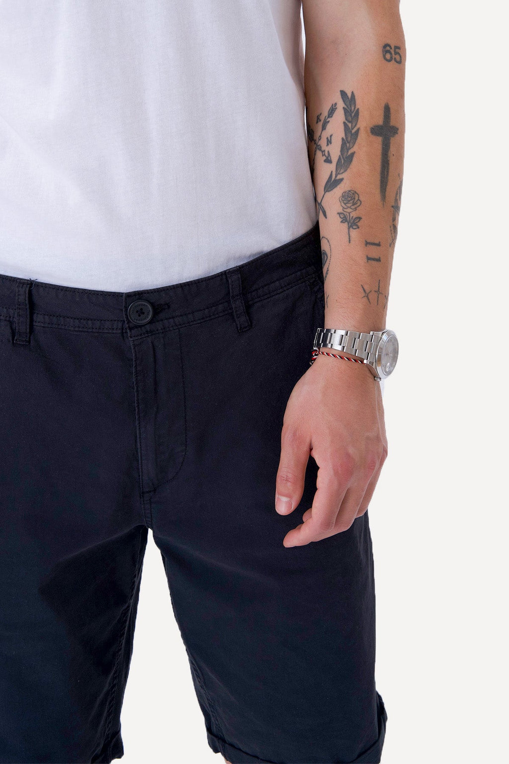 Chino Shorts - Juoda