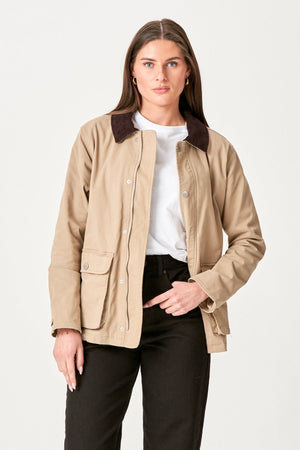 Twill Jacket - Dark Sand