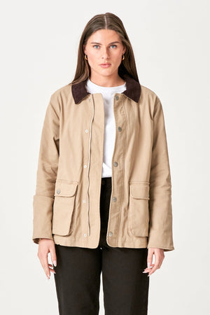 Twill Jacket - Dark Sand