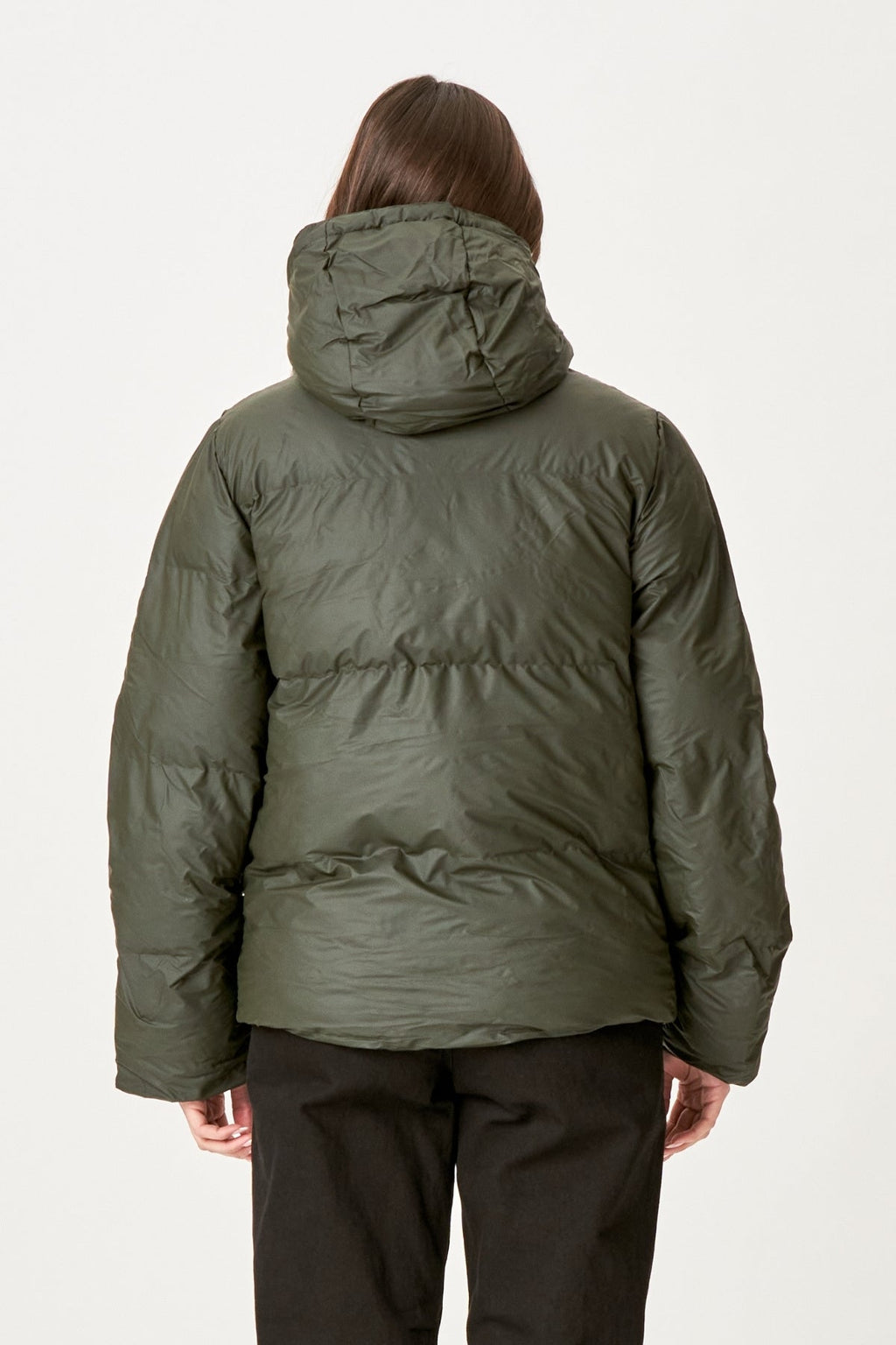 Lexie Coated Jacket - Olive