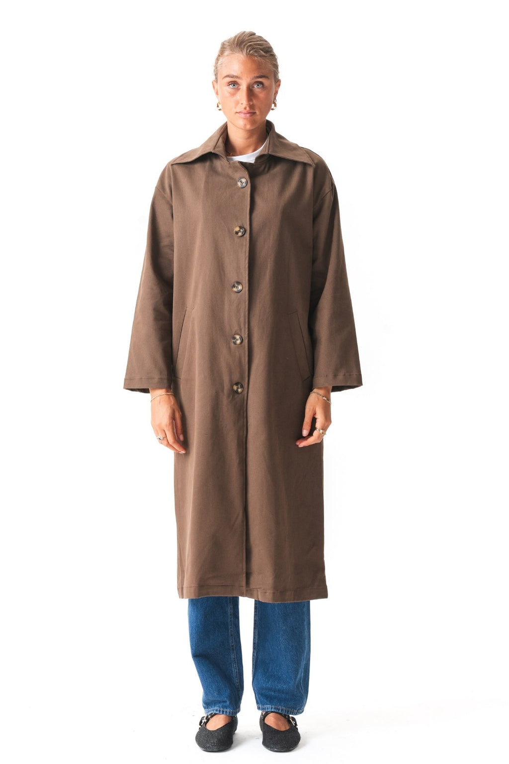 Carla Trenchcoat - Brown