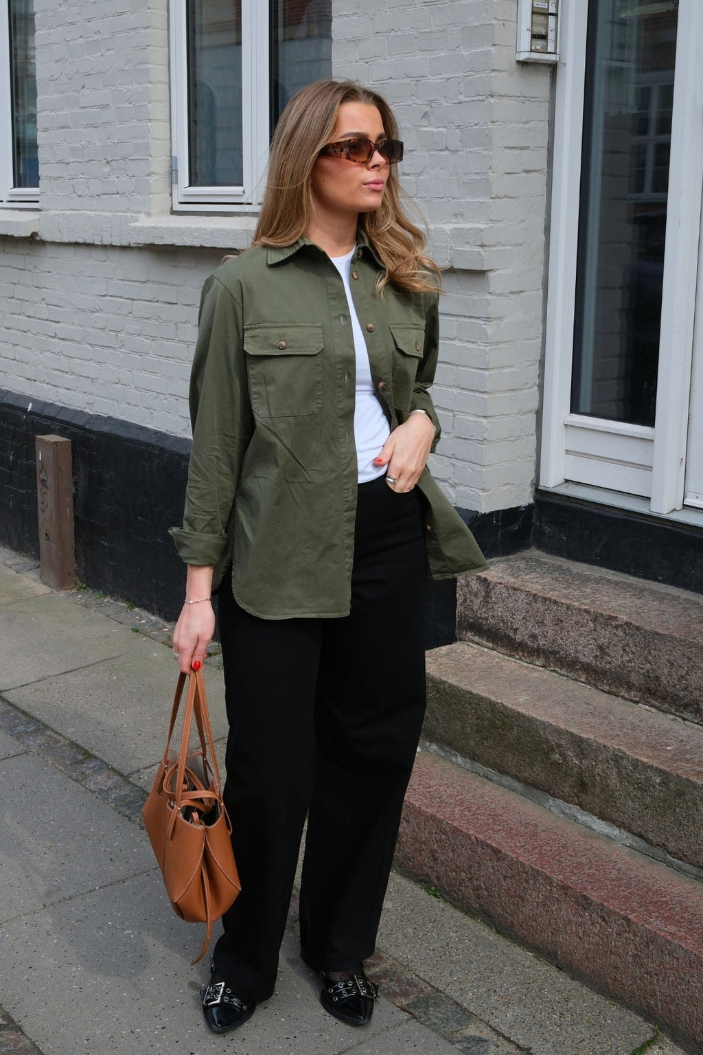 Amber Twill Shirt - Green