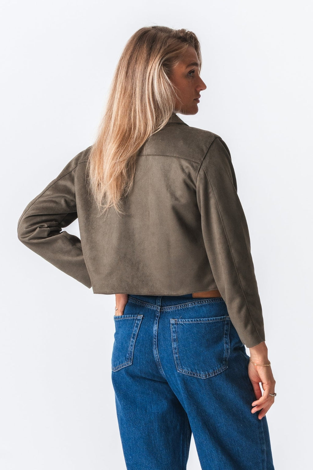 Nelly Short Jacket - Army