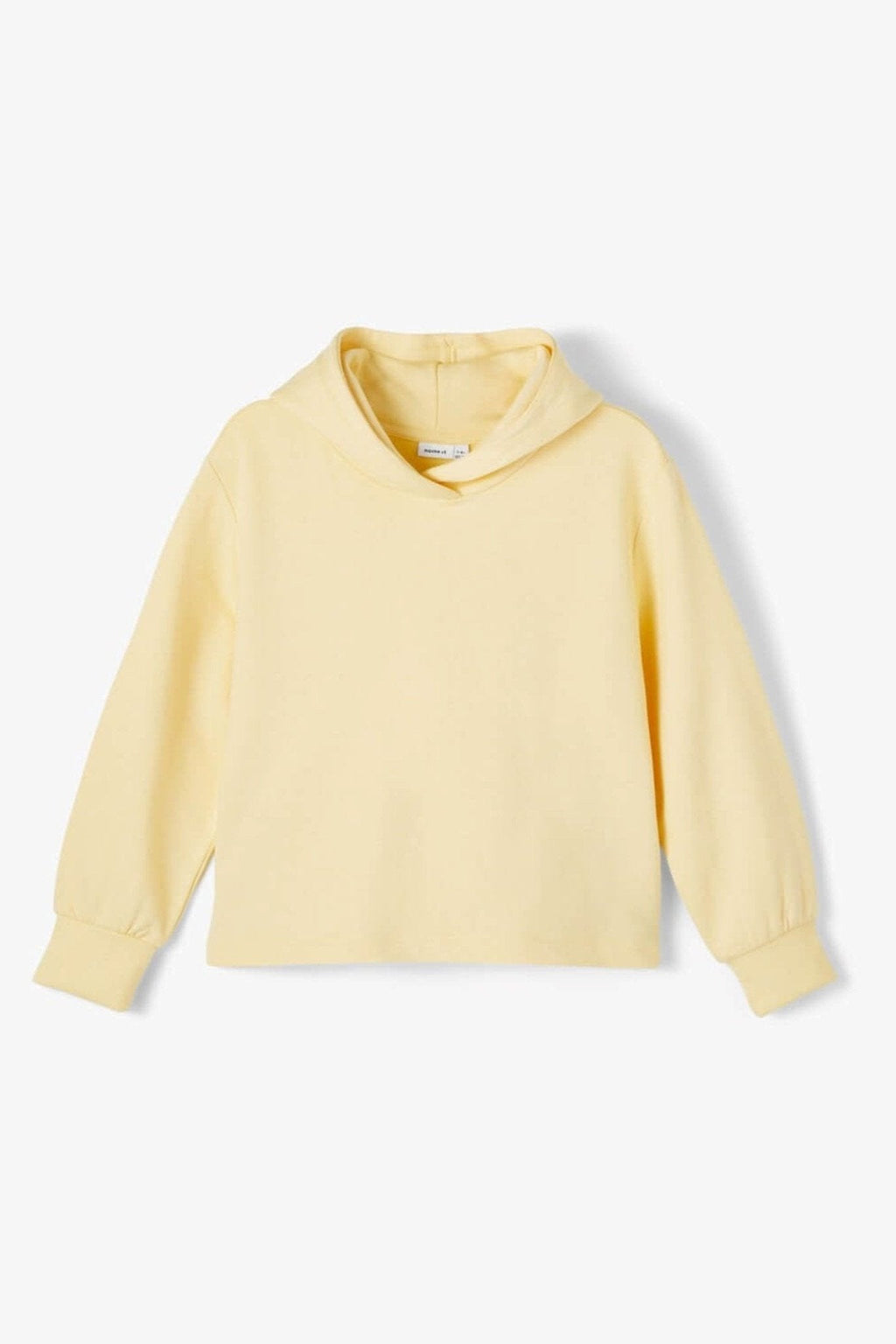 Cropped hoodie - Yellow
