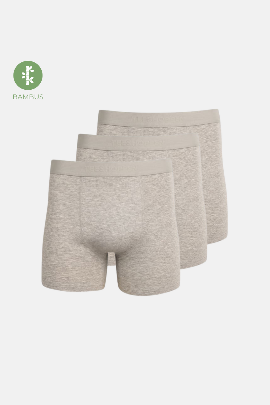 Performance Trunks Bamboo 3-Pack - Grey Melange
