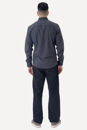 Flannel Shirt - Dark Grey